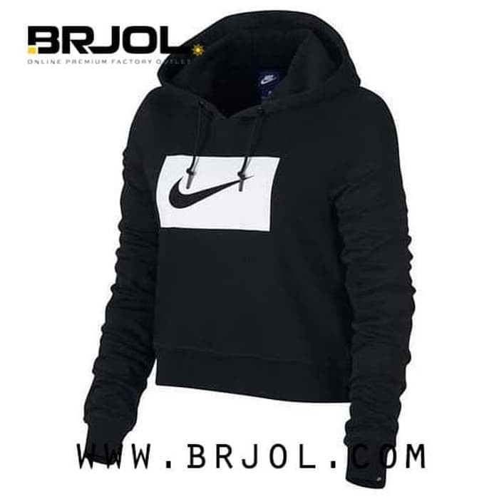 Nike Women Sportswear Hoodie Swoosh WANITA ORIGINAL BQ6753010