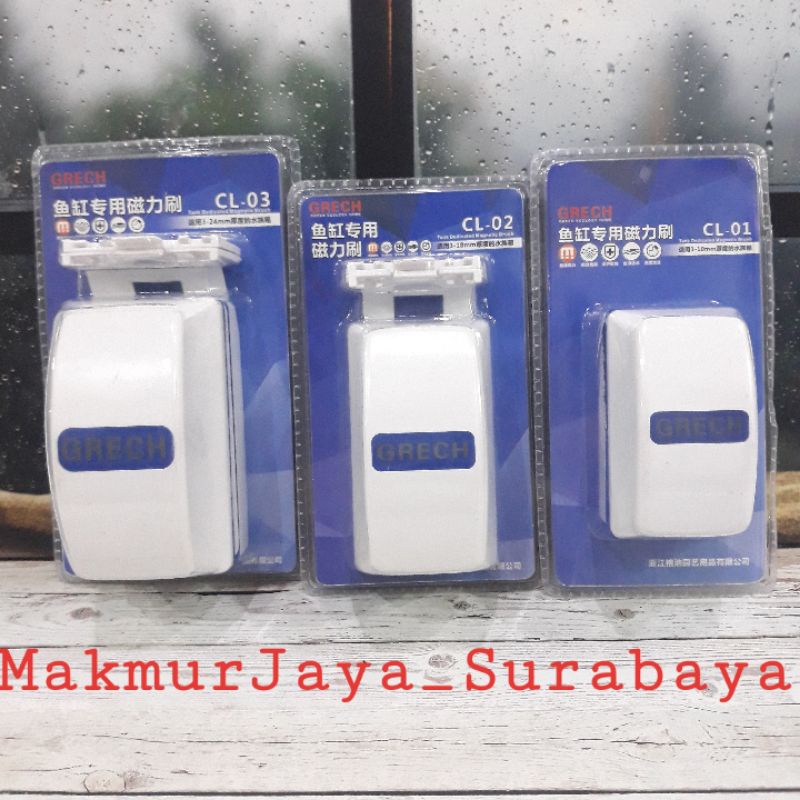 Sunsun CL01 Sikat magnet pembersih kaca Magnetic