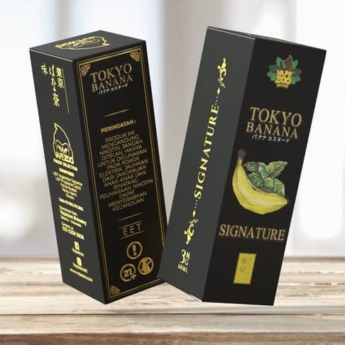 Tokyo Banana Signature 60ML 3&amp;6Mg by vapezoo Berpita Cukai