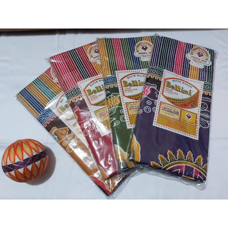 Selendang samping "BELLINI" (UNGGUL JAYA) / kain gendongan bayi /pengais batik / jarik panjang