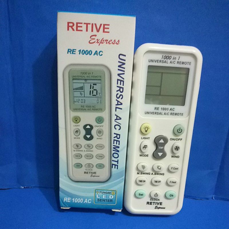 REMOTE REMOT AC  UNIVERSAL MULTI 1000in1