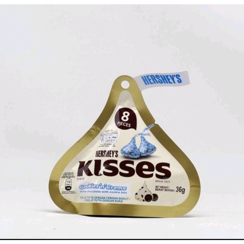 

Hershey'S Kisses Cookies N Creme 36Gr