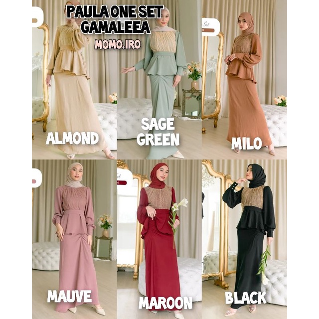 Paula one set gamaleea titipan ya