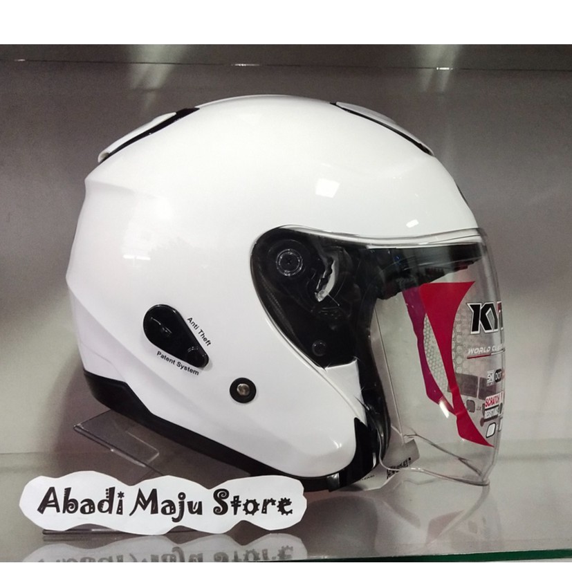 Helm KYT KYOTO Solid White Original