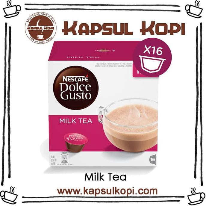 

PROMO Milk Tea KapsulKopi Nescafe Dolce Gusto Import Coffee Capsule