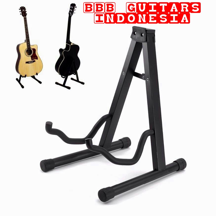 Stand Gitar Duduk Bahan Besi Kokoh Stand Gitar Stand Bass