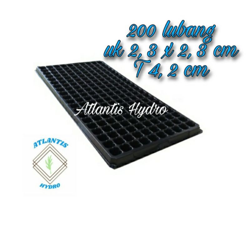 Tray semai 200 lubang / Tray Pot Seeding Hidroponik