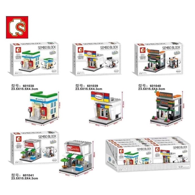 Sembo Block SD 601038 Family Mart SD 601039 Indomaret SD 601040 SD 601041