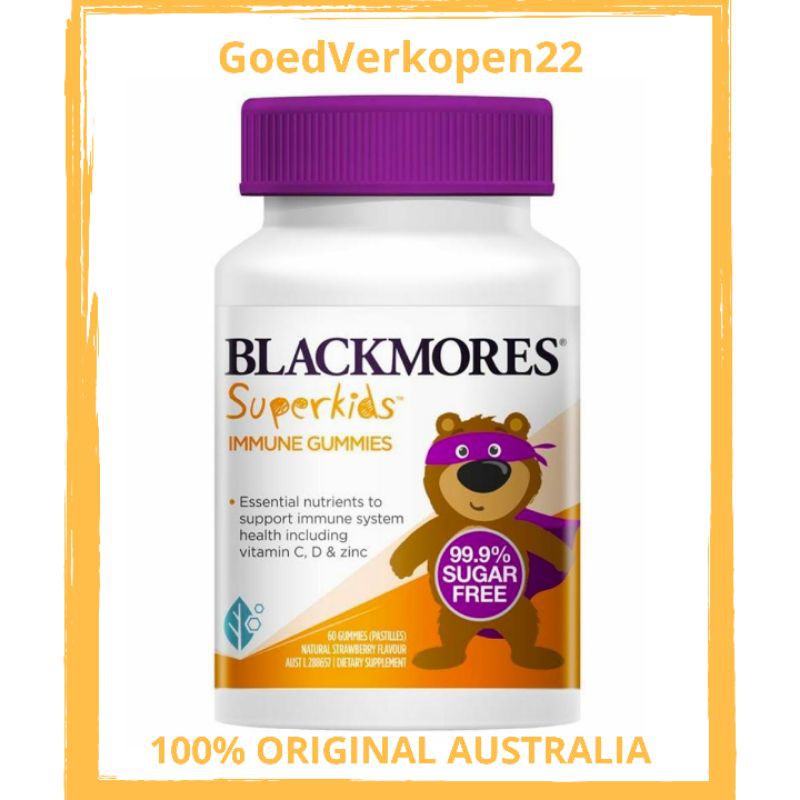 Blackmores Superkids Immune Gummies