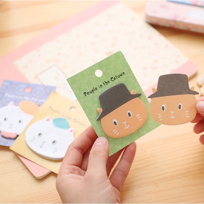 

SALE!!!TERLARIS!!! Stick Note / Stick it Kepala Kucing MEMO & STICK NOTE