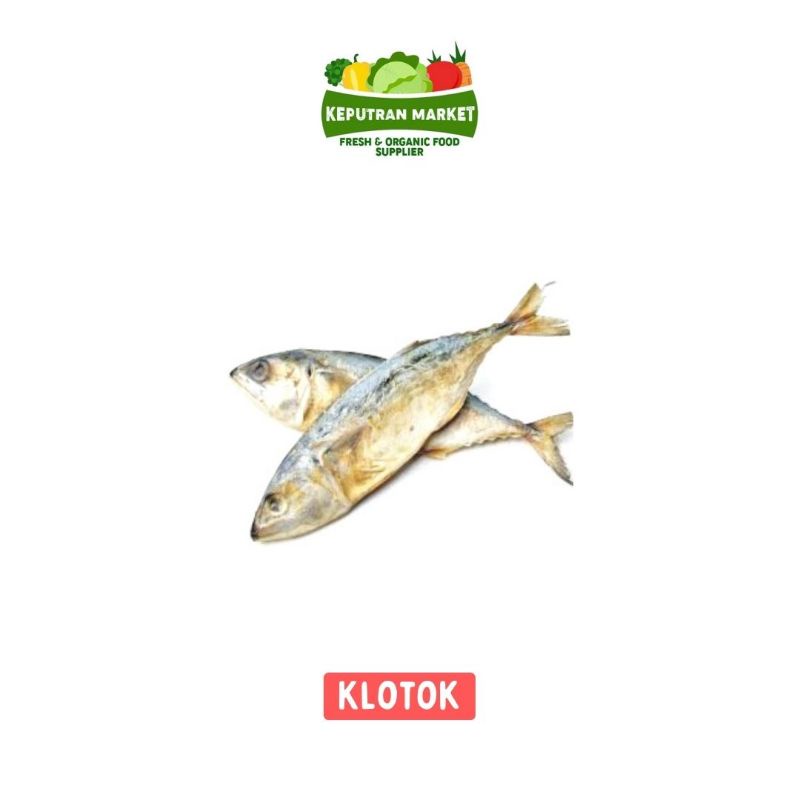 

Ikan Asin Klotok 250 Gram / Ikan Segar