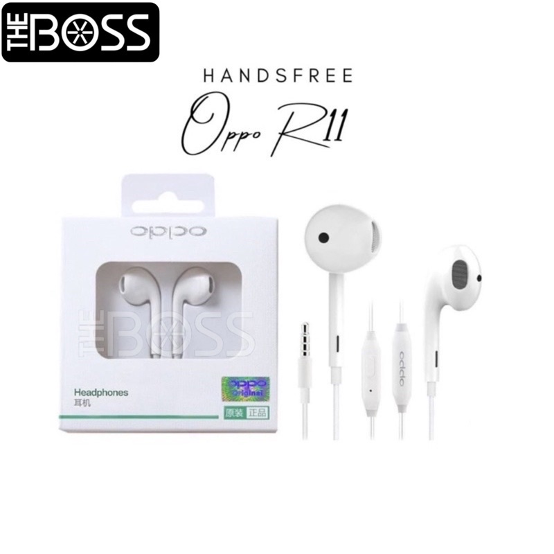 Handsfree / Headset Oppo Original R11 MH135