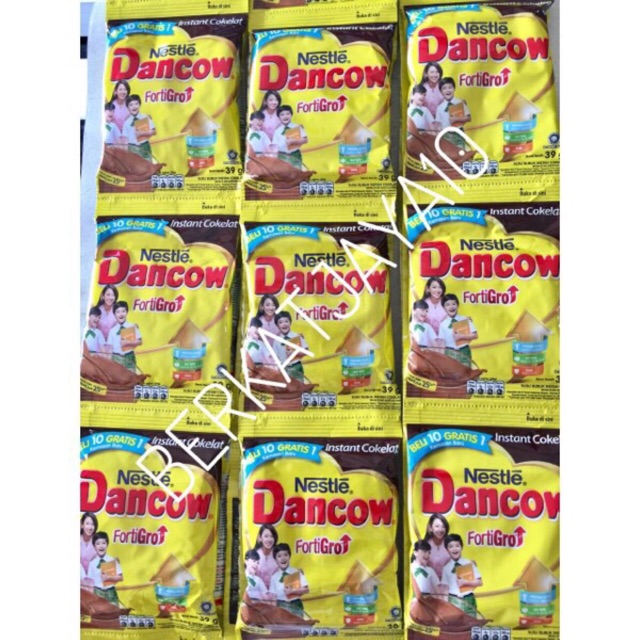 Susu DANCOW FORTIGRO Harga per Sachet Instant 27 gr