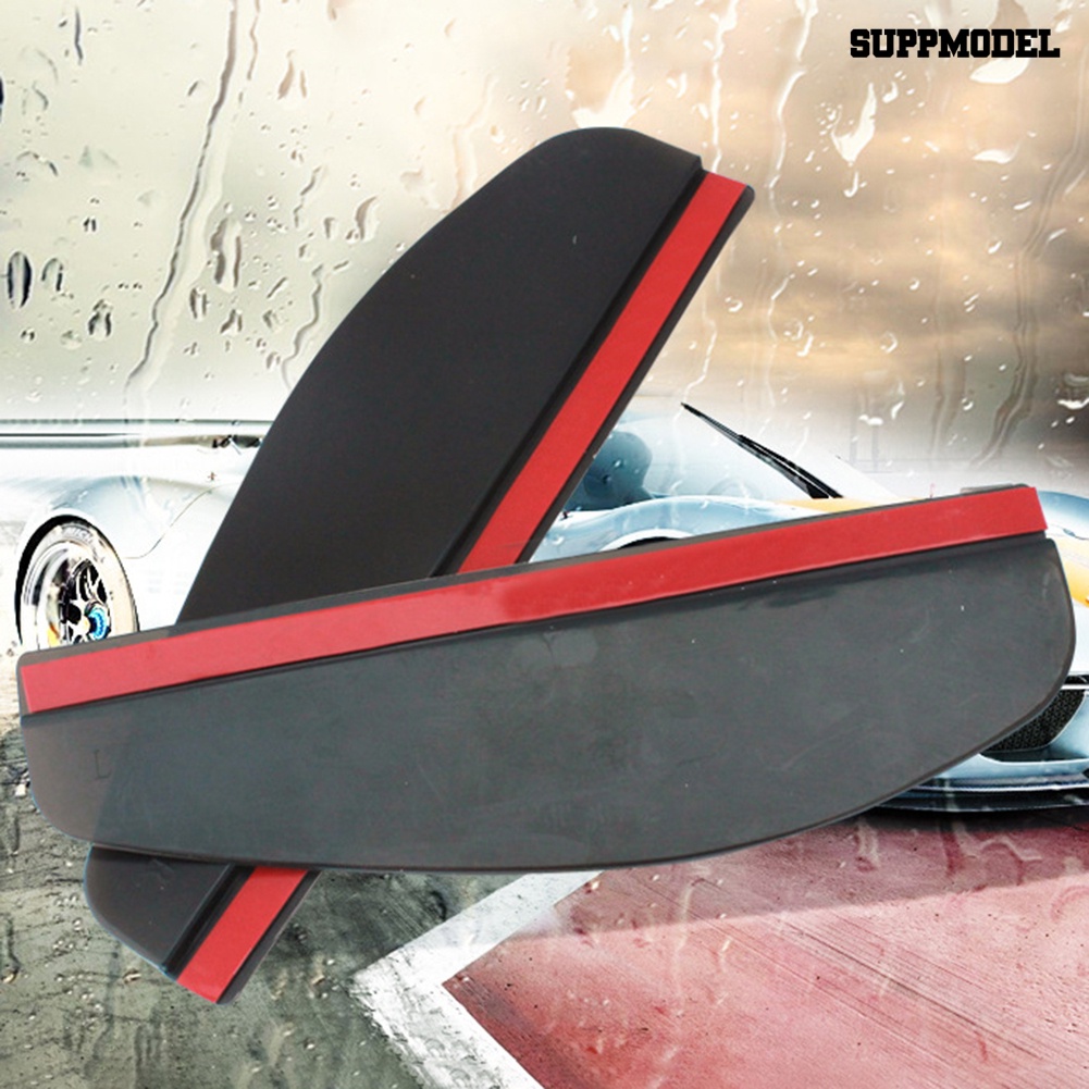 2pcs / Set Pelindung Kaca Spion Mobil Universal Flexible Anti Hujan