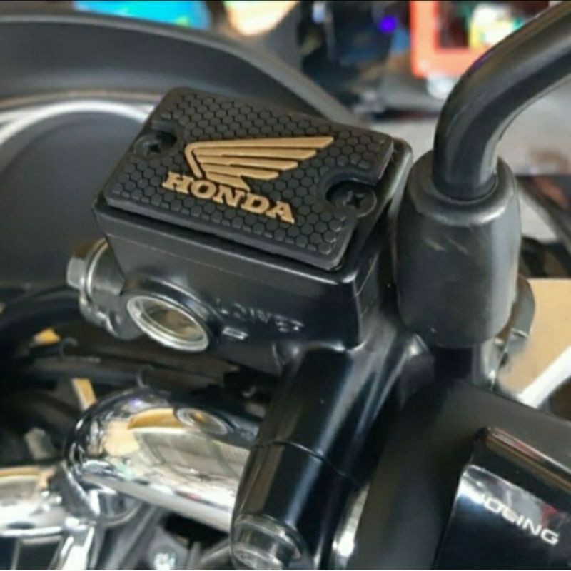 Cover tutup master rem karet 3D Honda Adv Pcx