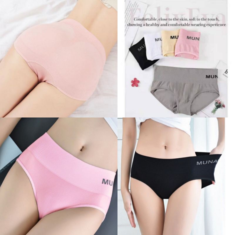 (GS) CELANA DALAM WANITA BAHAN KATUN MODEL MIDDLE WAIST CELANA DALAM WANITA ELASTIS