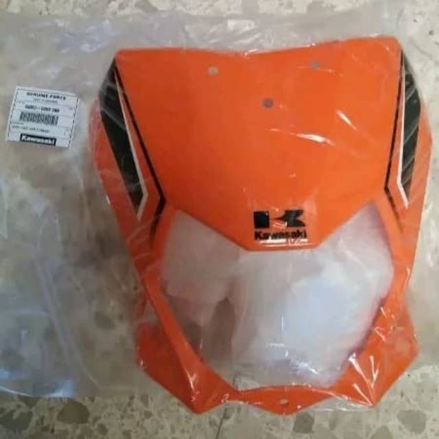 Batok KLX 150 BF Dtracker Orange original Kawasaki