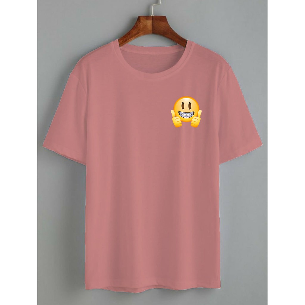 kaos emoji behel / kaos emoji / kaos KATUN 24S