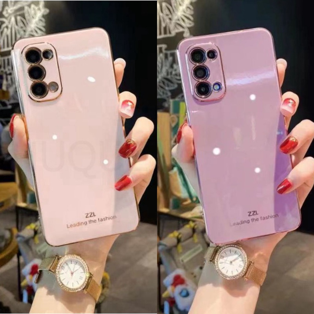 6D Glossy Plating case realme 3 5 5i c11 2020 c20 c11 2021 c21y c25y 7I C17 8 4G 8I C15 C31 C35 PRO narzo 50a prime