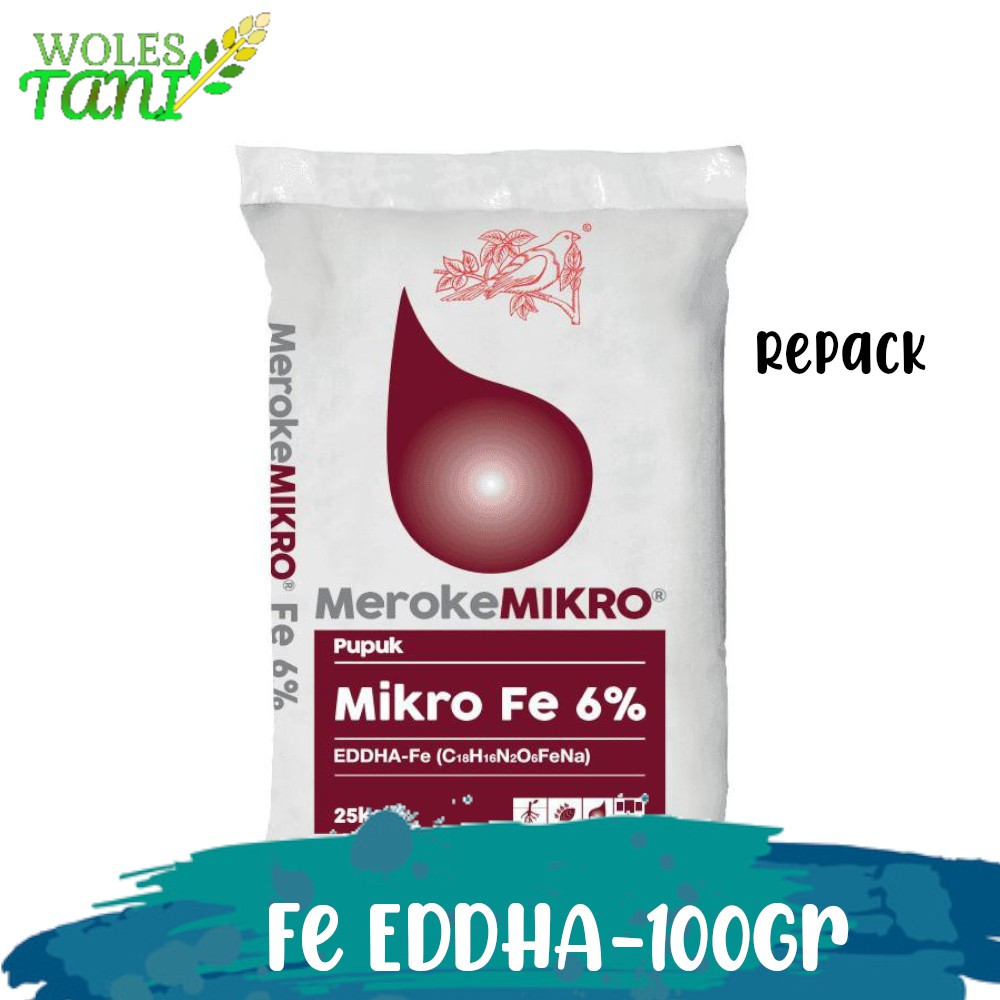 Fe EDHHA 100 Gram Pupuk Mikro Fe