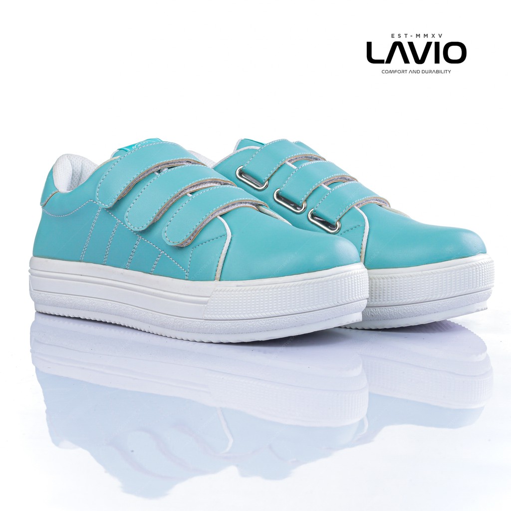 Sepatu Sneakers Wanita Keren Korea Tanpa Tali Lavio Prinza