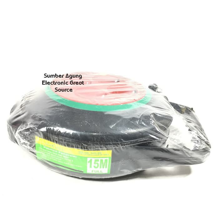Sambungan Kabel Magma 15Meter 15M Full Indikator Lampu 15 Meter Rol Bulat