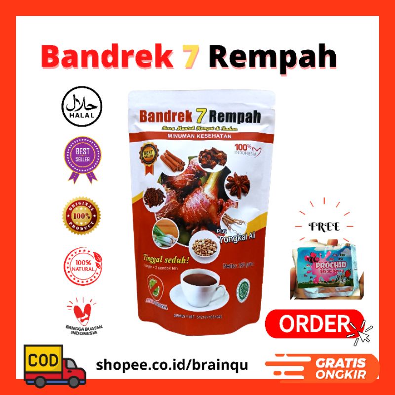 

Bandrek 7 Rempah jahe merah plus T