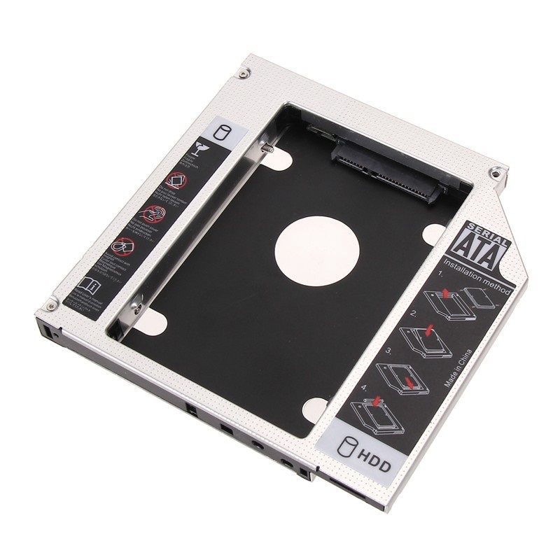 ssd hdd caddy 9.5mm / ssd hdd caddy 12.7mm / caddy second storage / Tech Over Flow