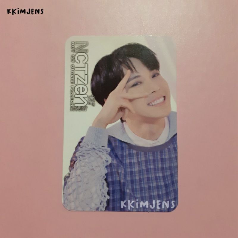 [ ready stock ] nct doyoung japan fanclub nctzen 127 vol. 1 photocard pc