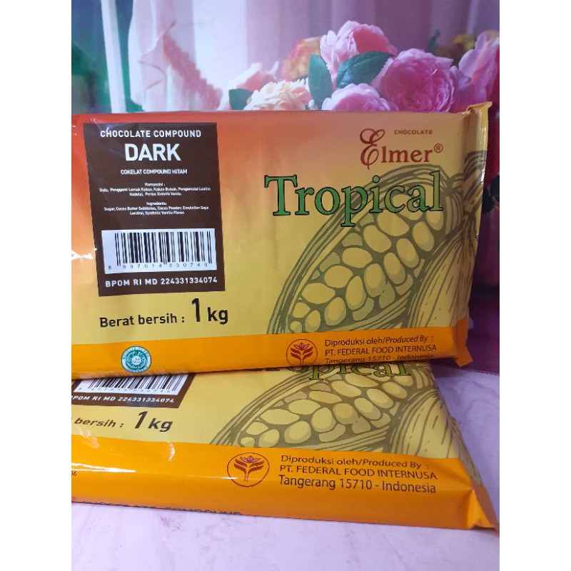

Elmer Tropical Chocolate Compound 1kg
