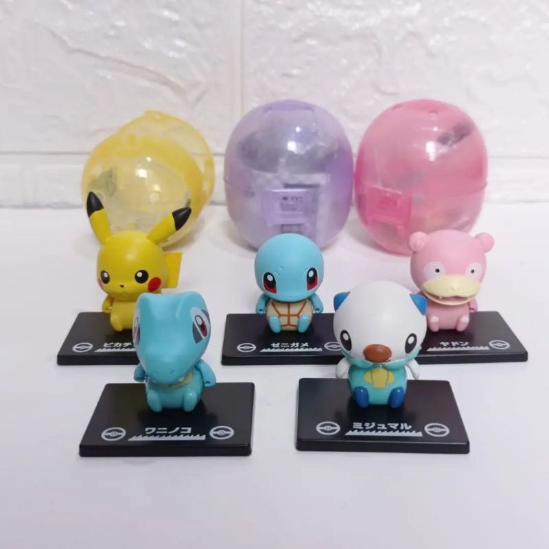 Pokemon Figure Gacha & Collechara Topper