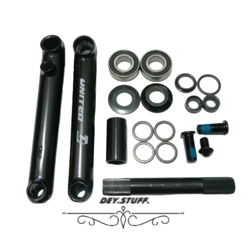 crank united bmx crank sepeda bmx