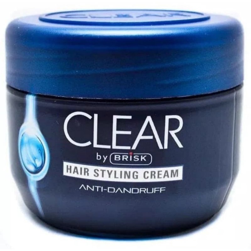 CLEAR BRISK Hair Styling Cream Anti Dandruff 100g