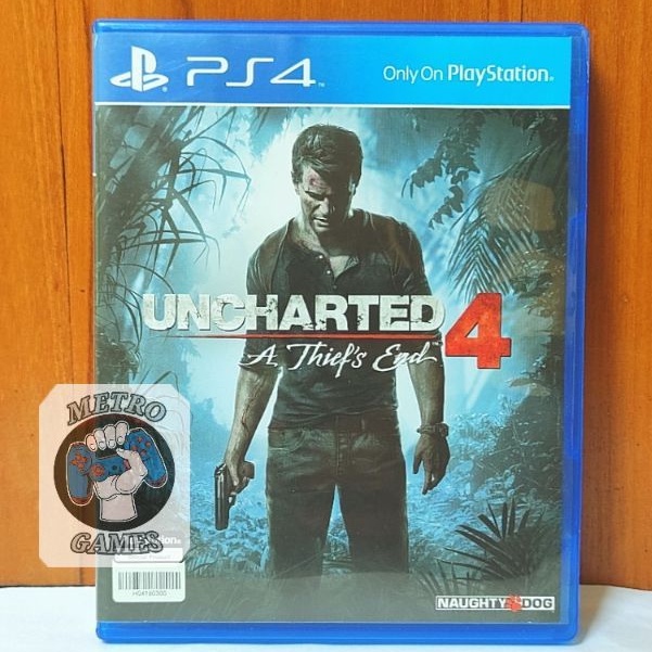 Uncharted 4 PS4 Kaset Uncharted 4 A Thiefs End Playstation PS 4 5 CD BD Game Games Uncarted Collection The lost legacy thief god of war 3 horizon detroit Region 3 Reg asia Games Ps4 Ps5 uncharted4 uncarted UC4 UC Nathan Drake thief ends