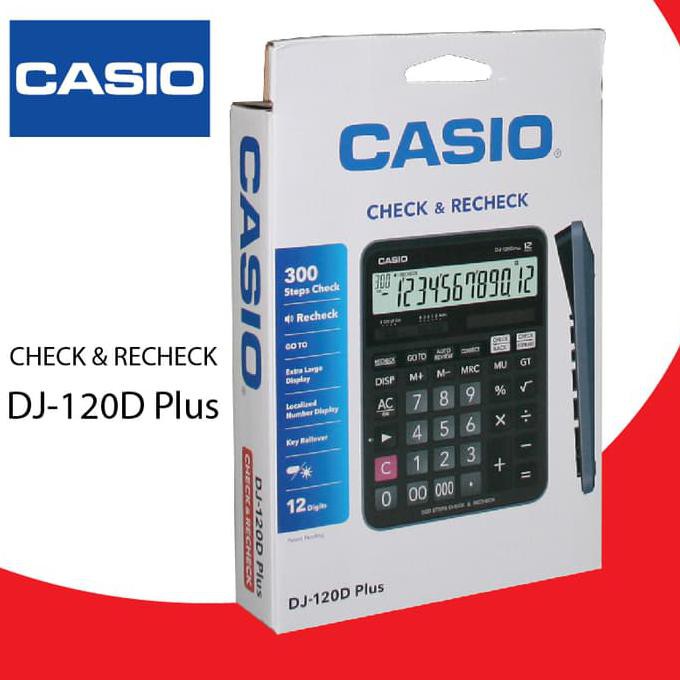 

Casio Calculator DJ 120D Plus - Check & Correct Kalkulator Desktop