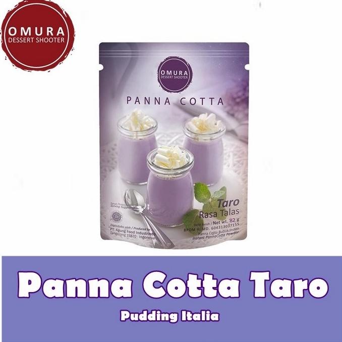 

Omura Dessert Shooter Panna Cotta - Taro