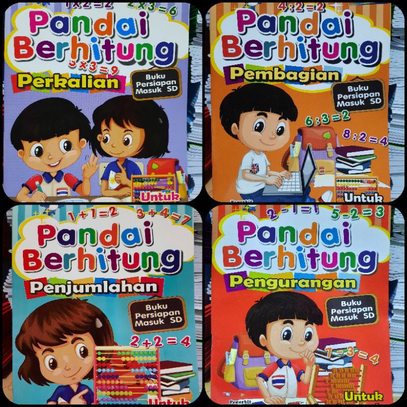 

BUKU ANAK TK SD - PENJUMLAHAN DAN PENGURANGAN UNTUK ANAK PERKALIAN PEMBAGIAN