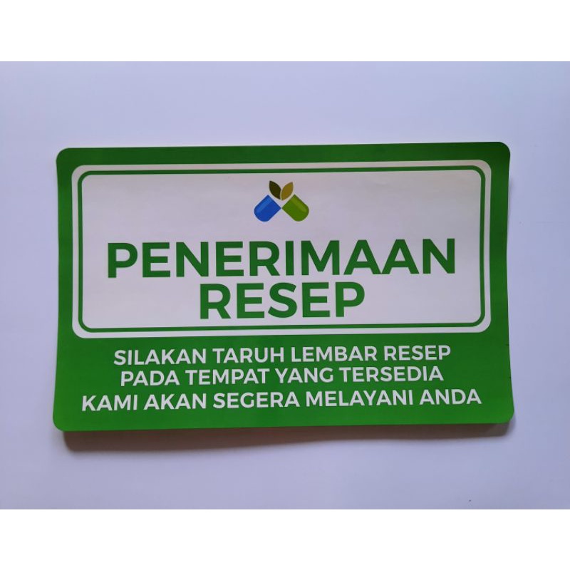 

Stiker Penerimaan Resep | Penyerahan Obat | Konsultasi Obat | Konsultasi Apoteker | Stiker Apotek | Stiker Farmasi | Stiker Kesehatan