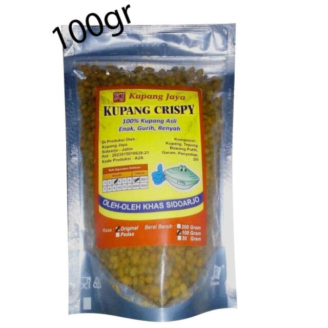 

Kupang Crispy Asli Sidoarjo 100gr