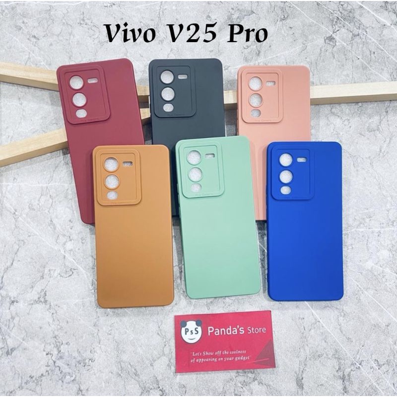 Softcase Pro Camera Vivo V25 Pro Candy Case Full Color 3D Silikon TPU