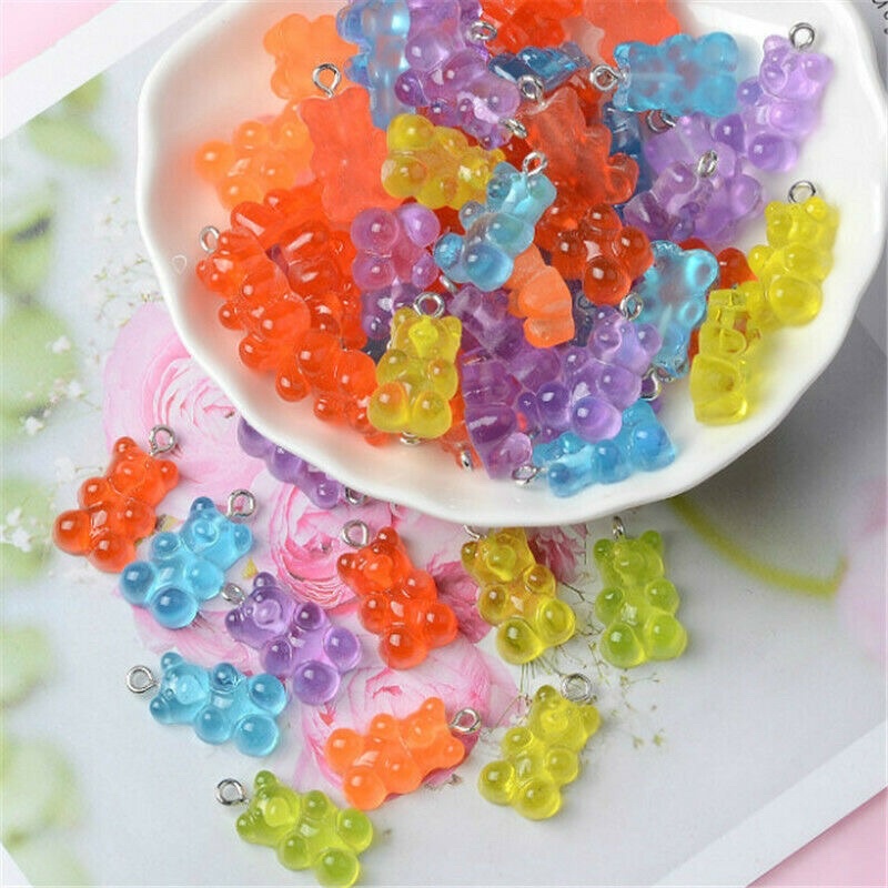 Resin gummy bear 17 x 10 mm [harga per pcs]