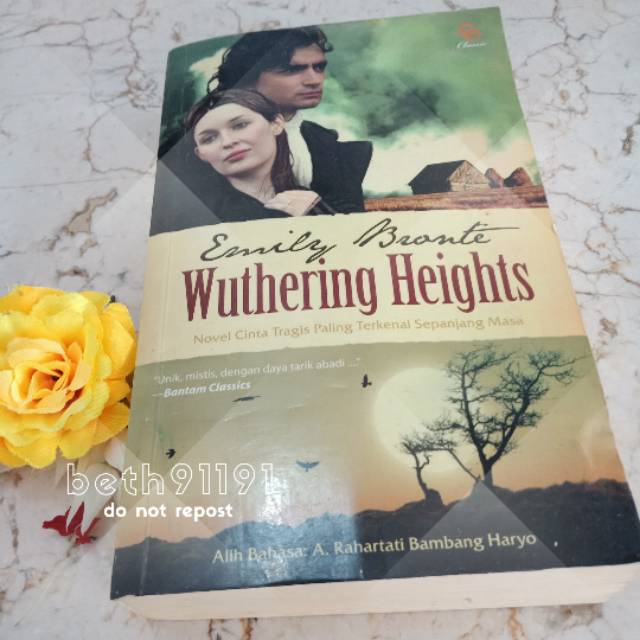 [NOVEL PRELOVED]
WUTHERING HEIGHT - Emily Bronte (terjemahan)