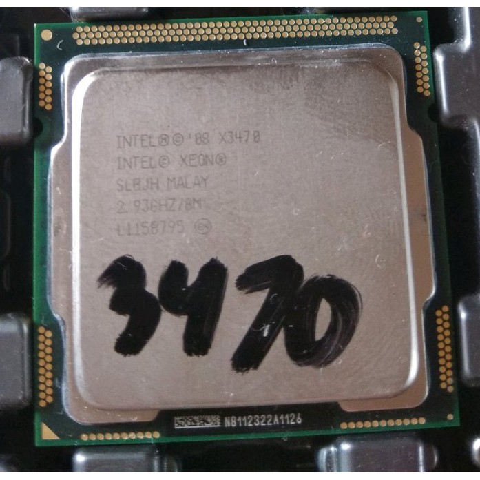 Promo Processor PC Intel Xeon X3470 Cache 8M 2.93 GHz Setara i7 LGA 1156