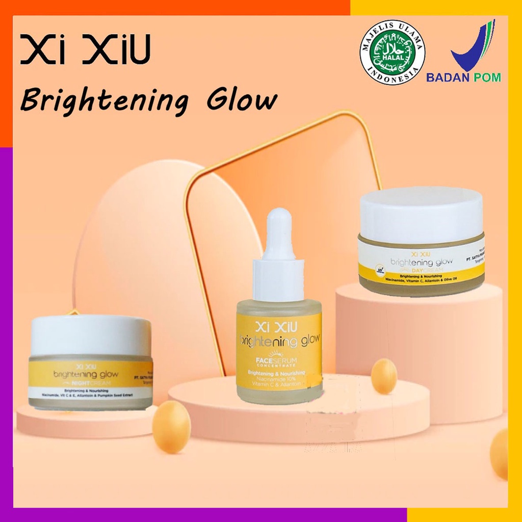 XI XIU - BRIGHTENING GLOW SERIES // PERAWATAN WAJAH SET