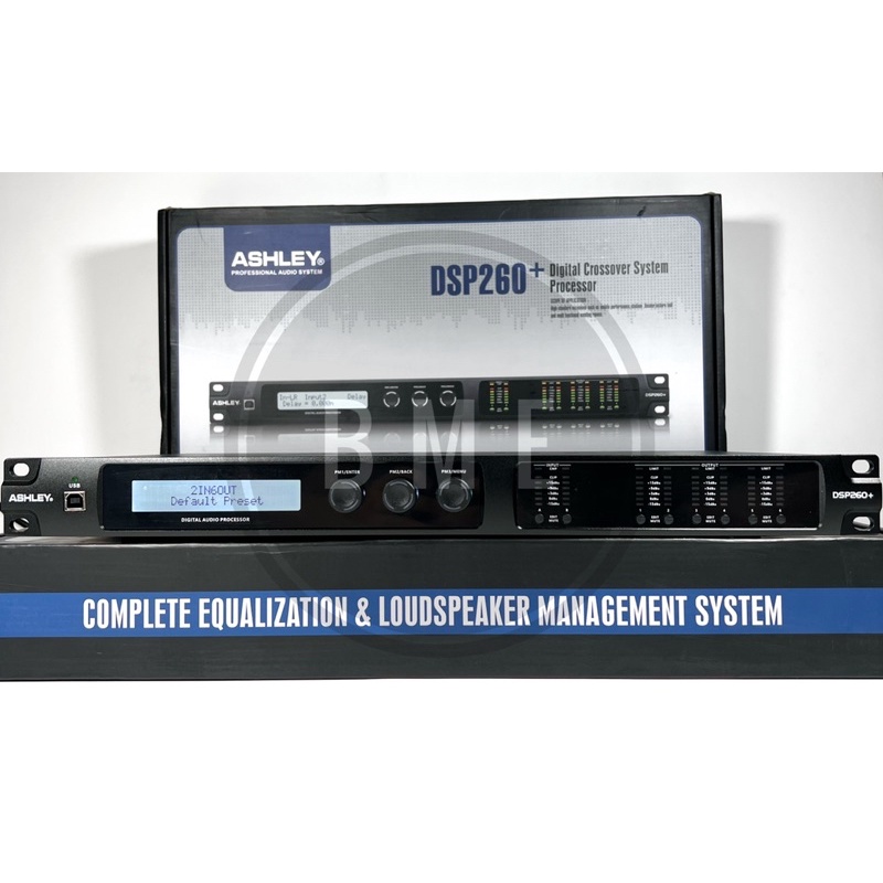 SPEAKER MANAGEMENT ASHLEY DSP260+ ASHLEY DSP260 + ORIGINAL DSP 260 +