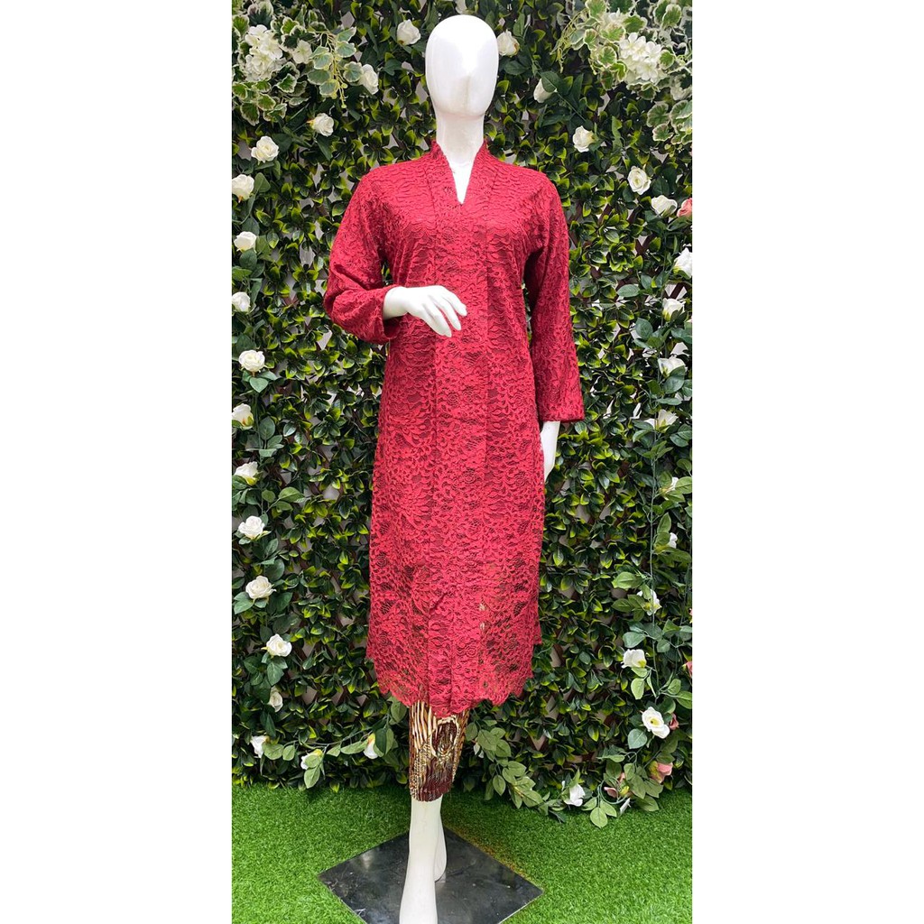 SET KEBAYA KARTINI TUNIC/KEBAYA TULLE TUNIC/KEBAYA TUNIC