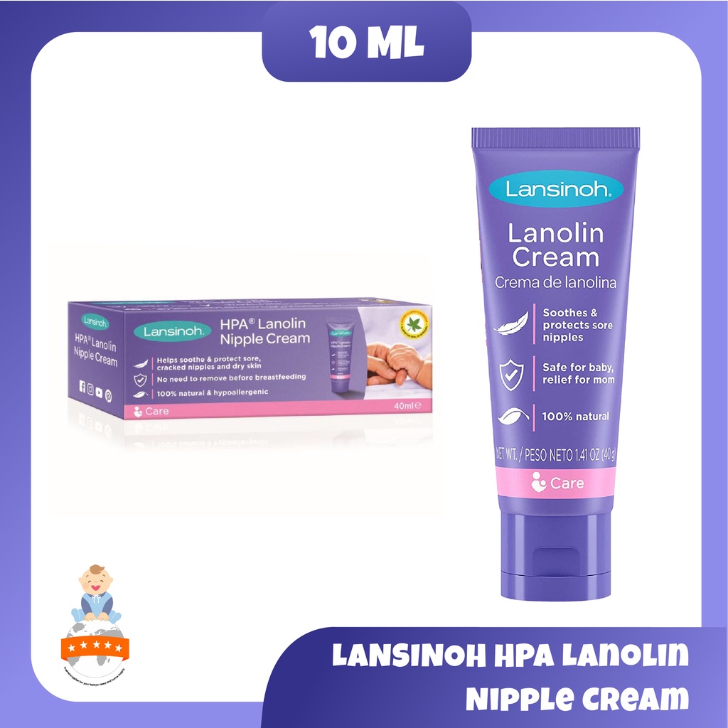 LANSINOH HPA Lanolin Nipple Cream 10ml