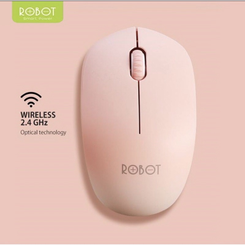 Mouse Wireless Robot M210 2.4G Optical USB Mouse Gaming 1600DPI