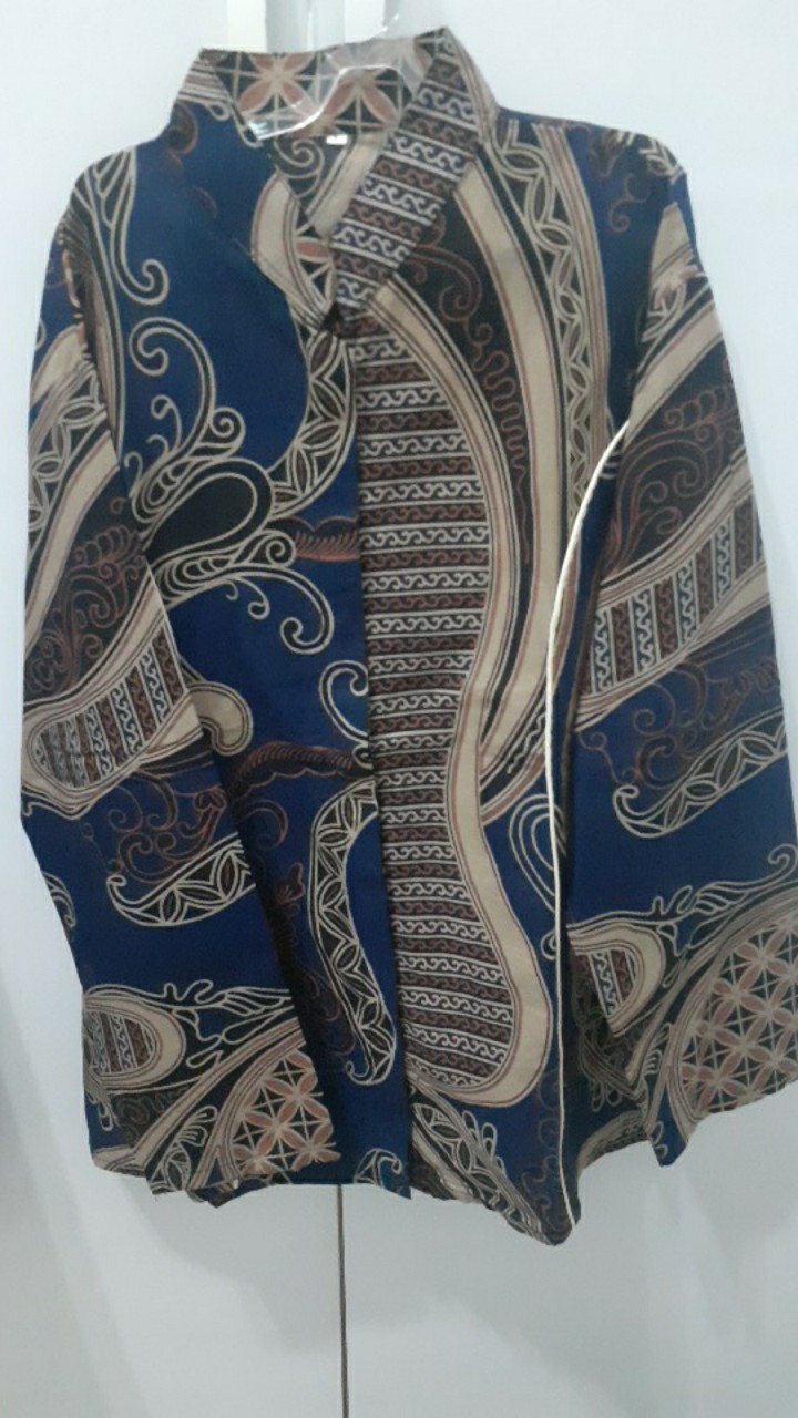 Atasan Batik Dolby Dolbi Dobby Doby Tenun Sutra Tulis Halus Katun Atbm Baron ,sarombit Atasan