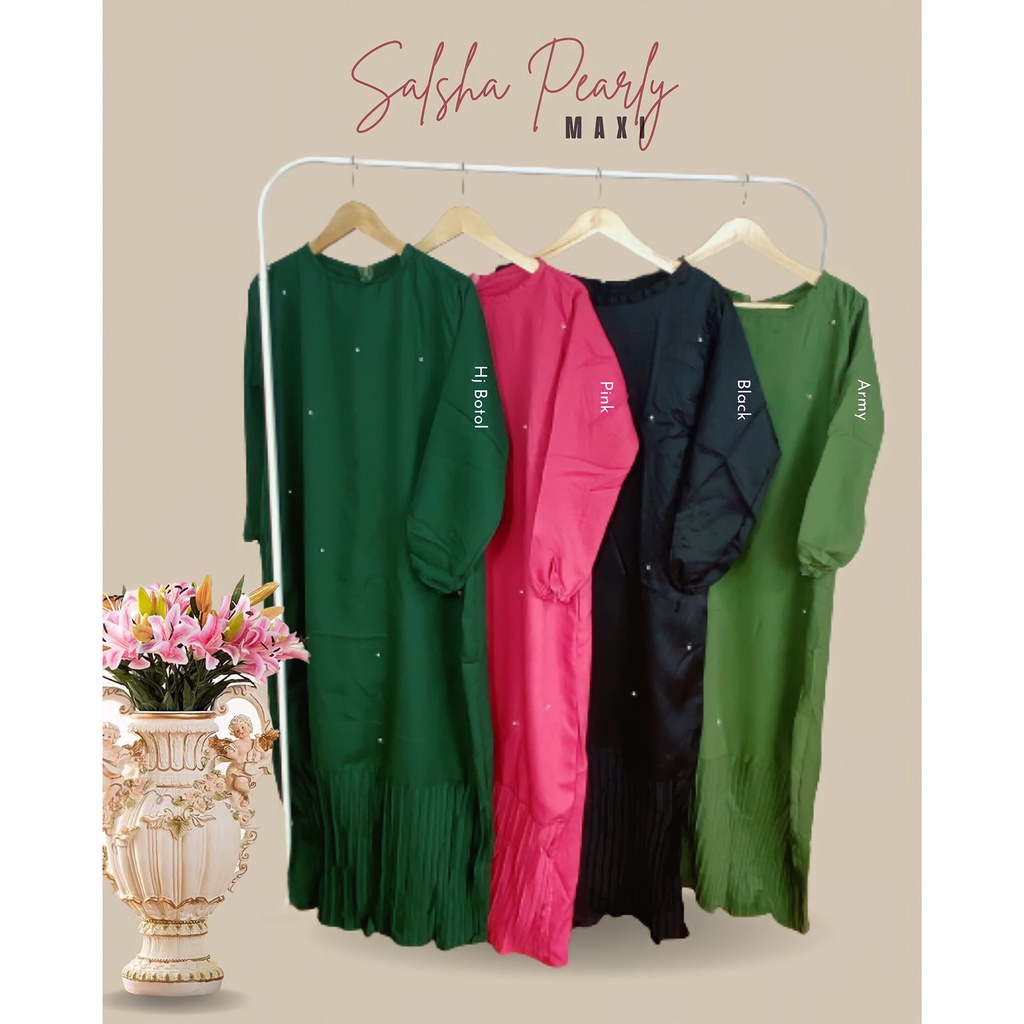 Gamis Polos Moscrepe Part 1